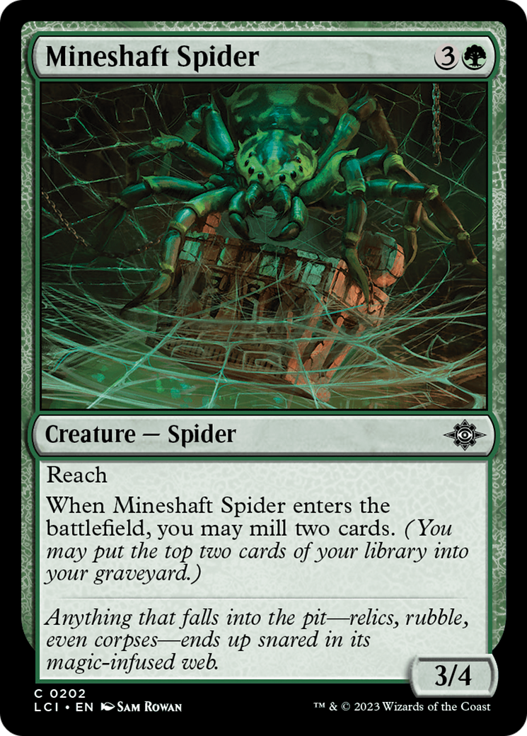 Mineshaft Spider [The Lost Caverns of Ixalan] | Red Riot Games CA
