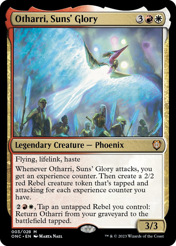 Otharri, Suns' Glory [Phyrexia: All Will Be One Commander] | Red Riot Games CA
