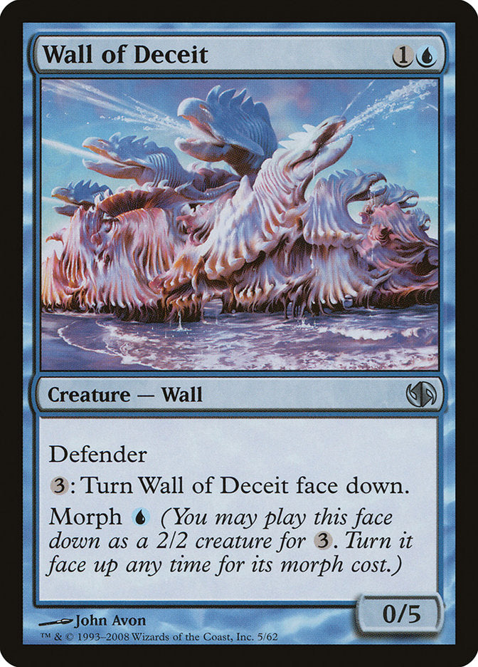 Wall of Deceit [Duel Decks: Jace vs. Chandra] | Red Riot Games CA