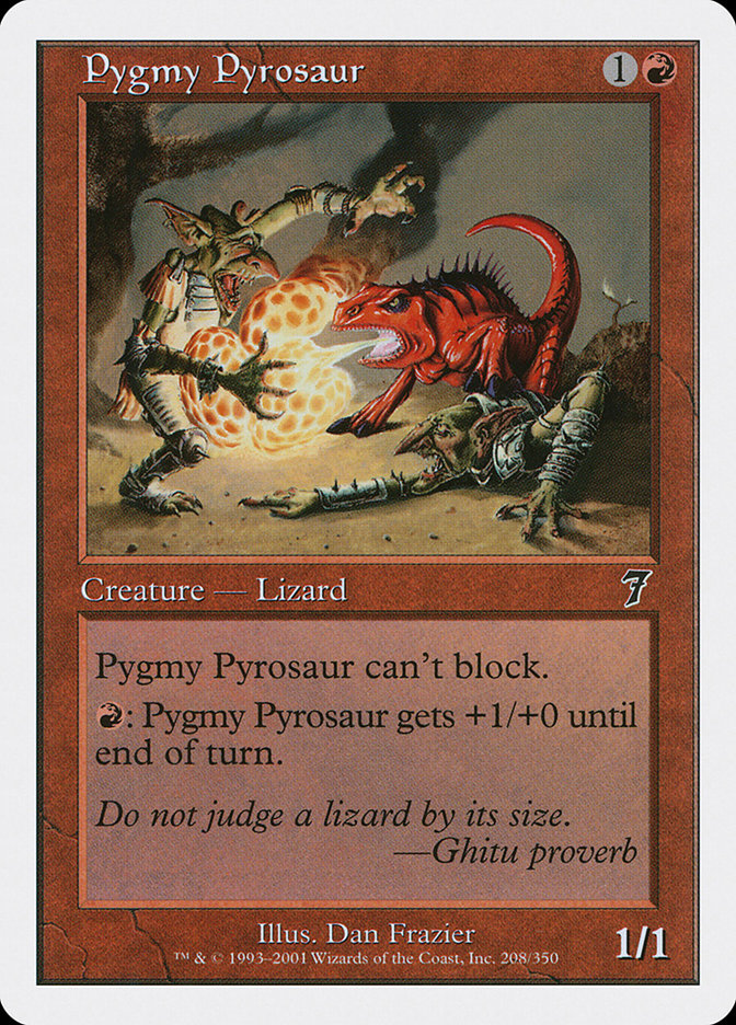 Pygmy Pyrosaur [Seventh Edition] | Red Riot Games CA