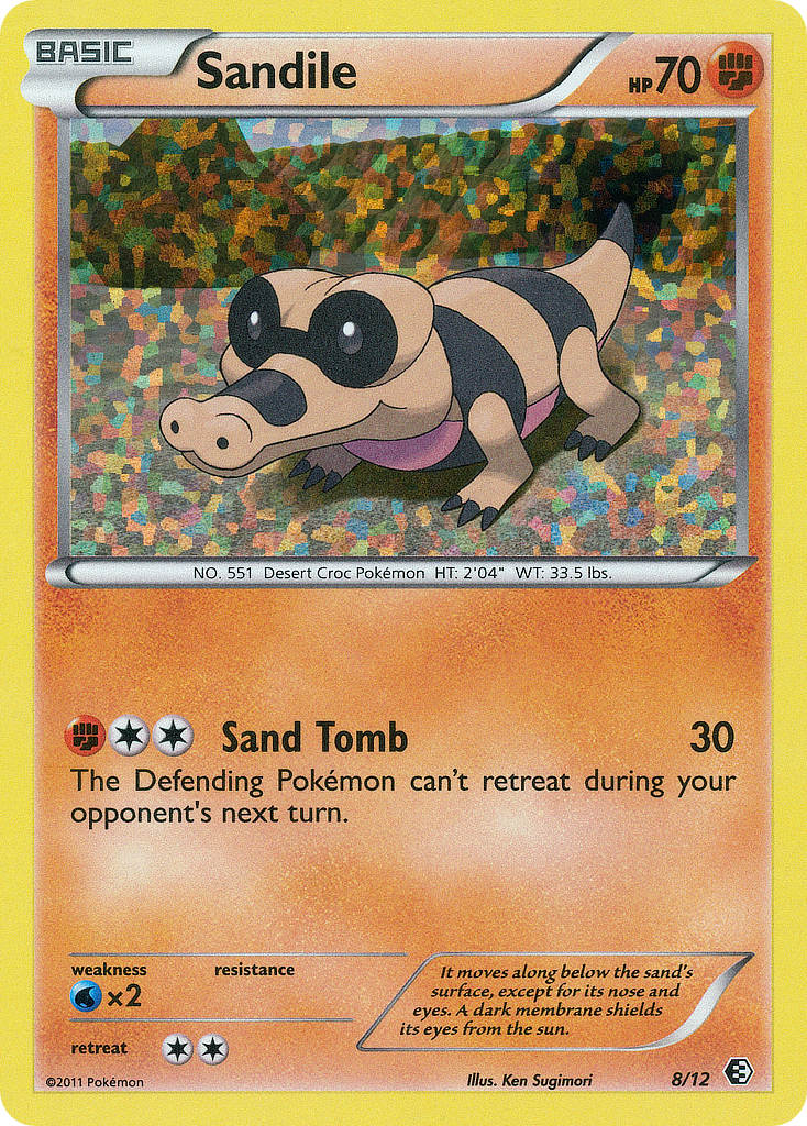Sandile (8/12) [McDonald's Promos: 2011 Collection] | Red Riot Games CA
