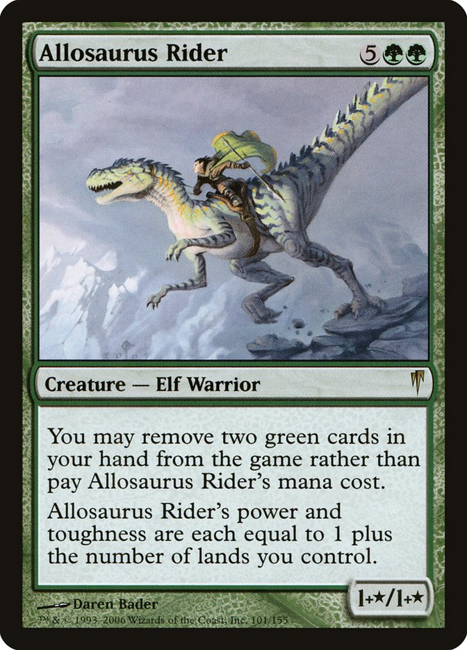 Allosaurus Rider [Coldsnap] | Red Riot Games CA