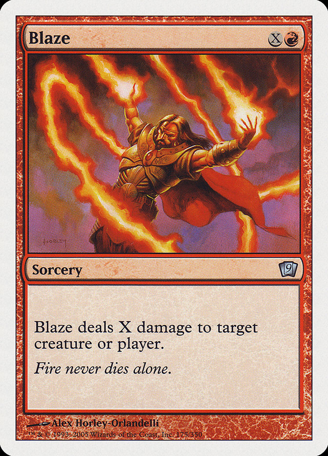 Blaze [Ninth Edition] | Red Riot Games CA
