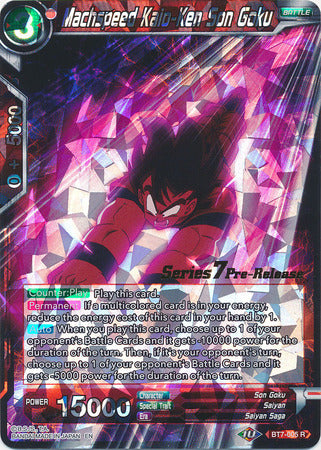 Machspeed Kaio-Ken Son Goku (BT7-005_PR) [Assault of the Saiyans Prerelease Promos] | Red Riot Games CA