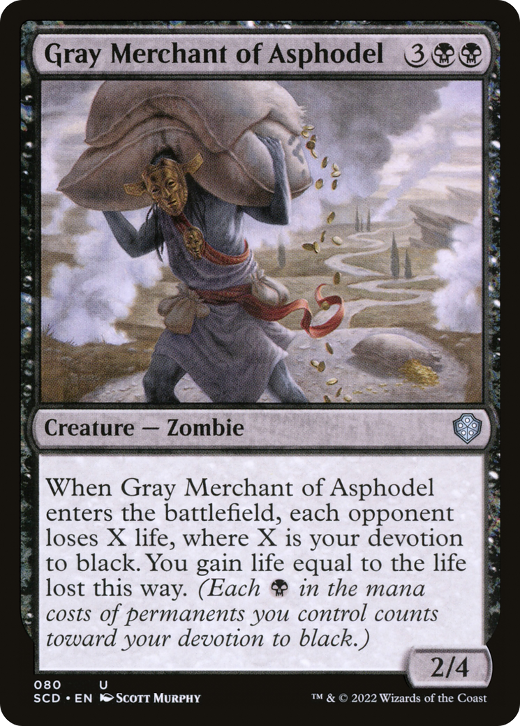 Gray Merchant of Asphodel [Starter Commander Decks] | Red Riot Games CA