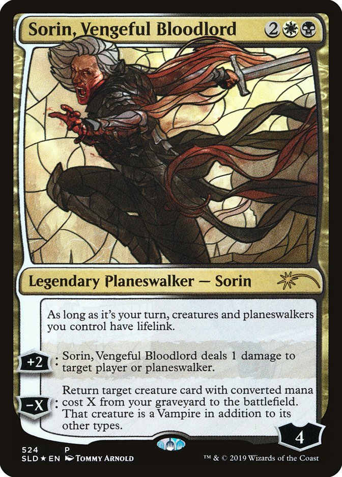 Sorin, Vengeful Bloodlord (Stained Glass) [Secret Lair Drop Promos] | Red Riot Games CA