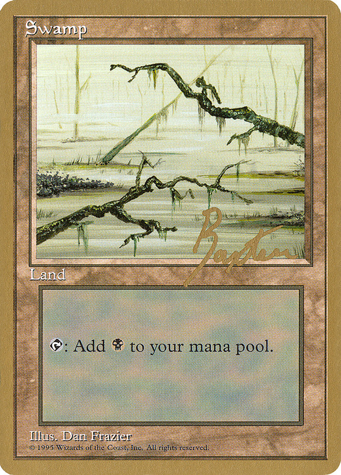 Swamp (gb371) (George Baxter) [Pro Tour Collector Set] | Red Riot Games CA