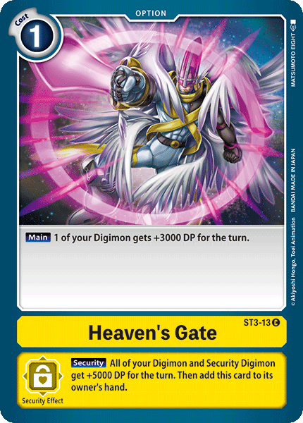 Heaven's Gate [ST3-13] [Starter Deck: Heaven's Yellow] | Red Riot Games CA