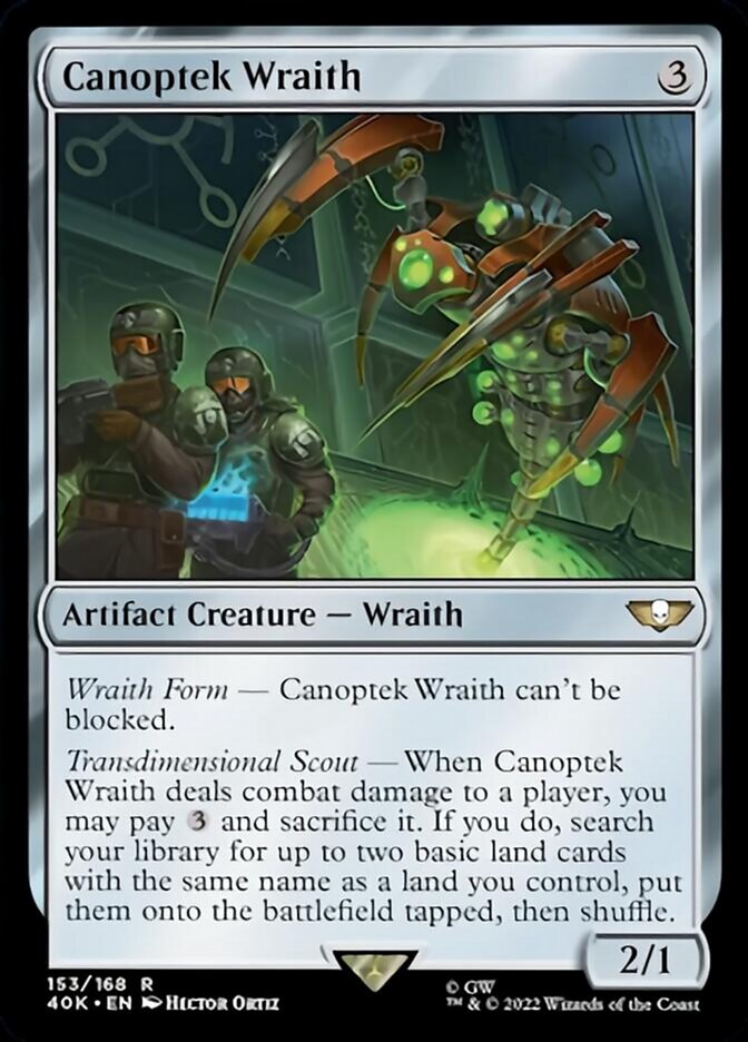 Canoptek Wraith [Warhammer 40,000] | Red Riot Games CA