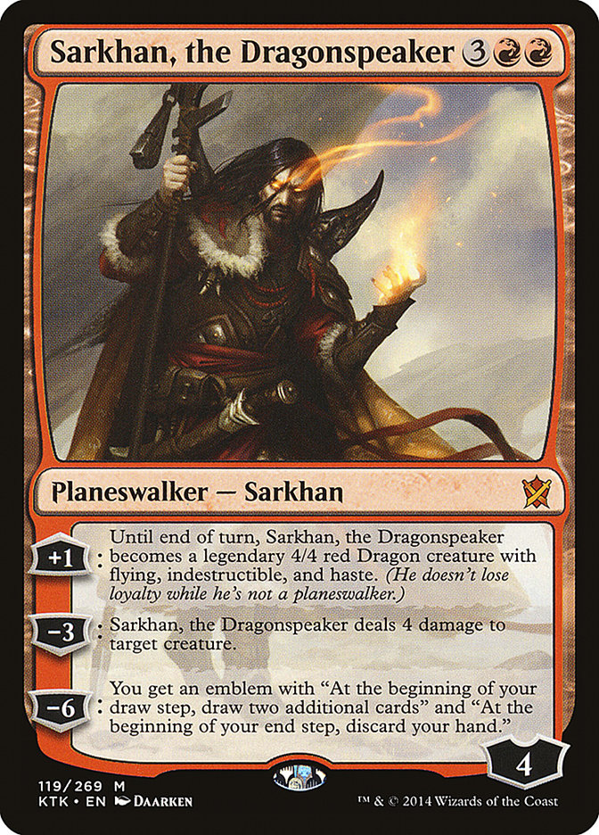 Sarkhan, the Dragonspeaker [Khans of Tarkir] | Red Riot Games CA