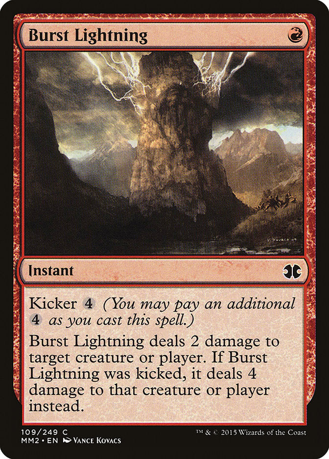 Burst Lightning [Modern Masters 2015] | Red Riot Games CA