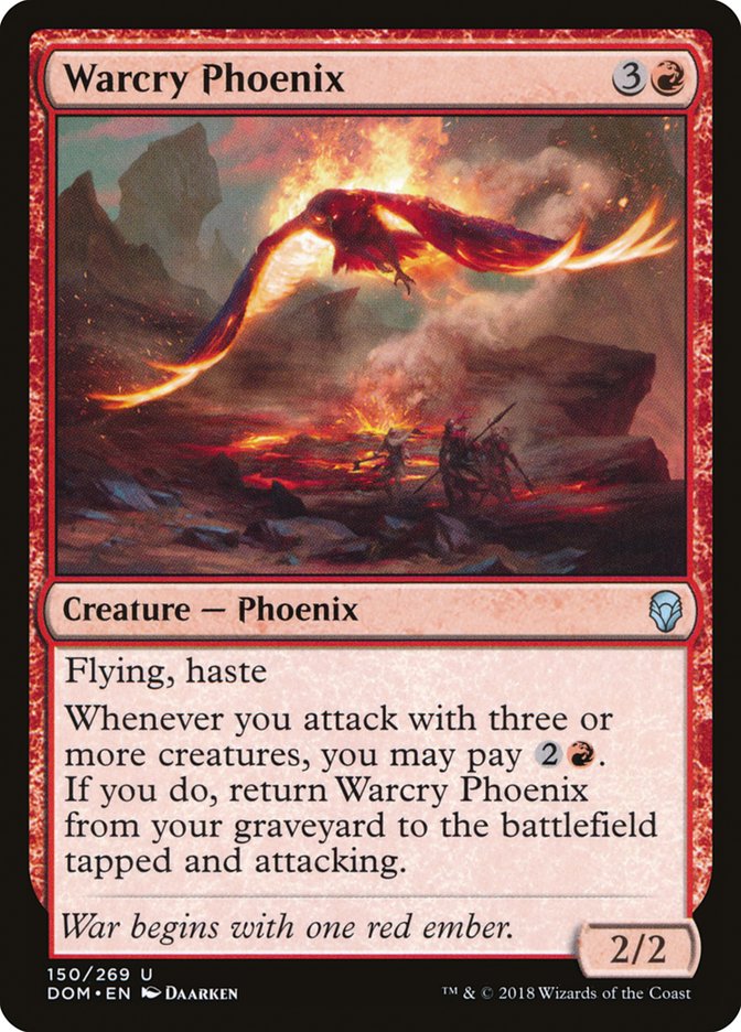 Warcry Phoenix [Dominaria] | Red Riot Games CA