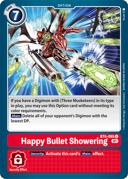 Happy Bullet Showering [BT6-095] [Double Diamond] | Red Riot Games CA