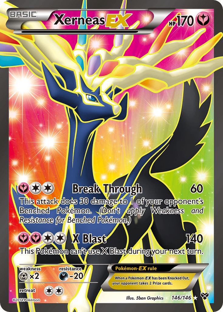 Xerneas EX (146/146) [XY: Base Set] | Red Riot Games CA