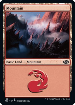 Mountain (109) [Jumpstart 2022] | Red Riot Games CA
