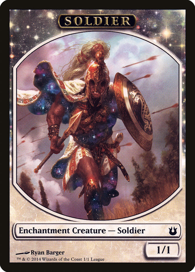 Soldier Token [League Tokens 2014] | Red Riot Games CA