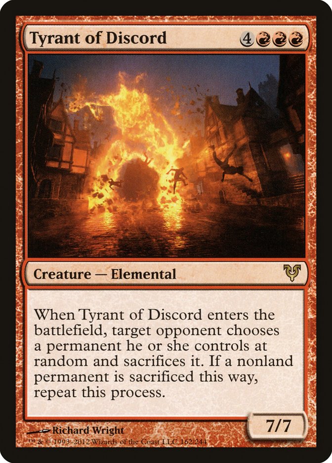 Tyrant of Discord [Avacyn Restored] | Red Riot Games CA