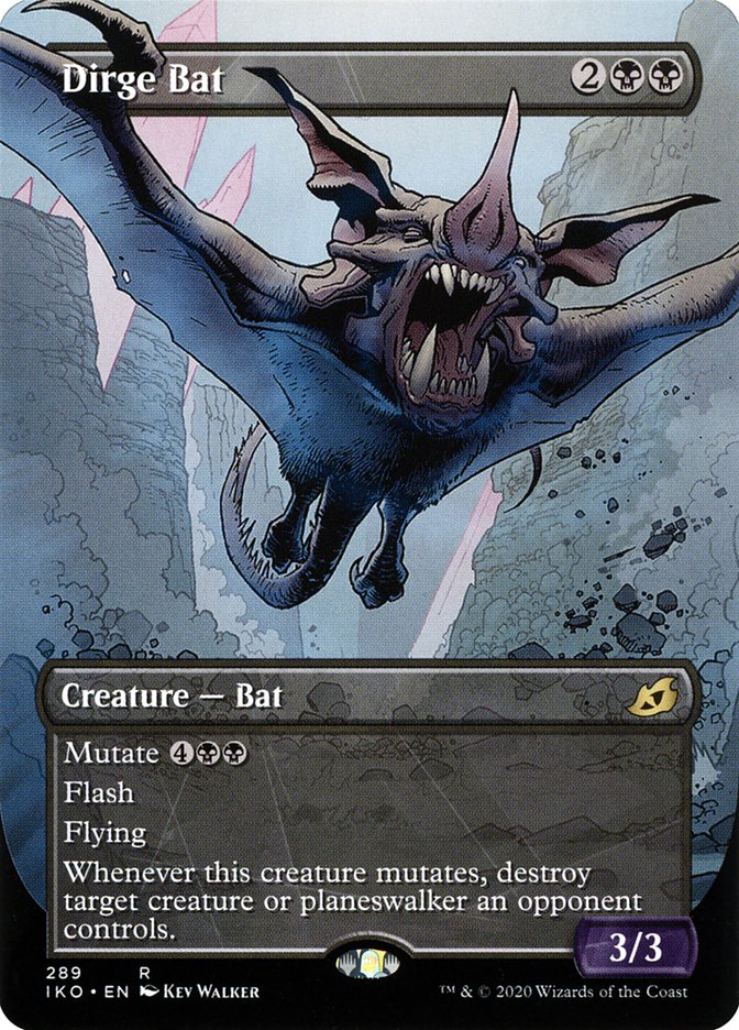Dirge Bat (Showcase) [Ikoria: Lair of Behemoths] | Red Riot Games CA