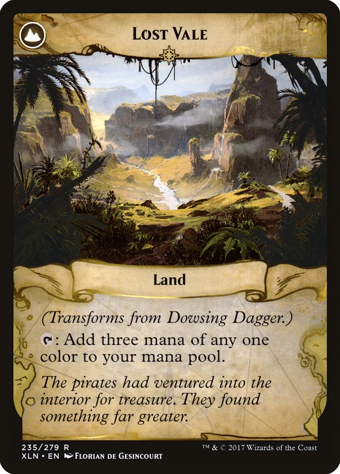 Dowsing Dagger // Lost Vale [Ixalan] | Red Riot Games CA