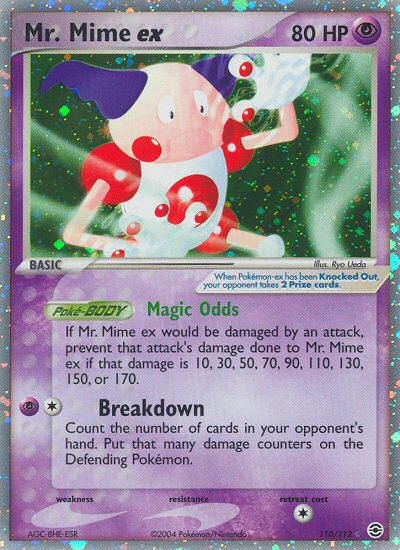 Mr. Mime ex (110/112) [EX: FireRed & LeafGreen] | Red Riot Games CA