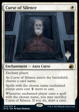 Curse of Silence (Promo Pack) [Innistrad: Midnight Hunt Promos] | Red Riot Games CA