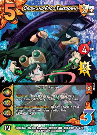 Crow and Frog Takedown [Promo Cards]