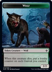 Wolf // Food (17) Double-Sided Token [Throne of Eldraine Tokens] | Red Riot Games CA