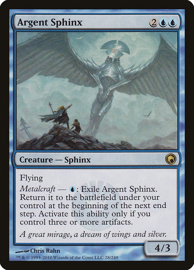 Argent Sphinx [Scars of Mirrodin] | Red Riot Games CA