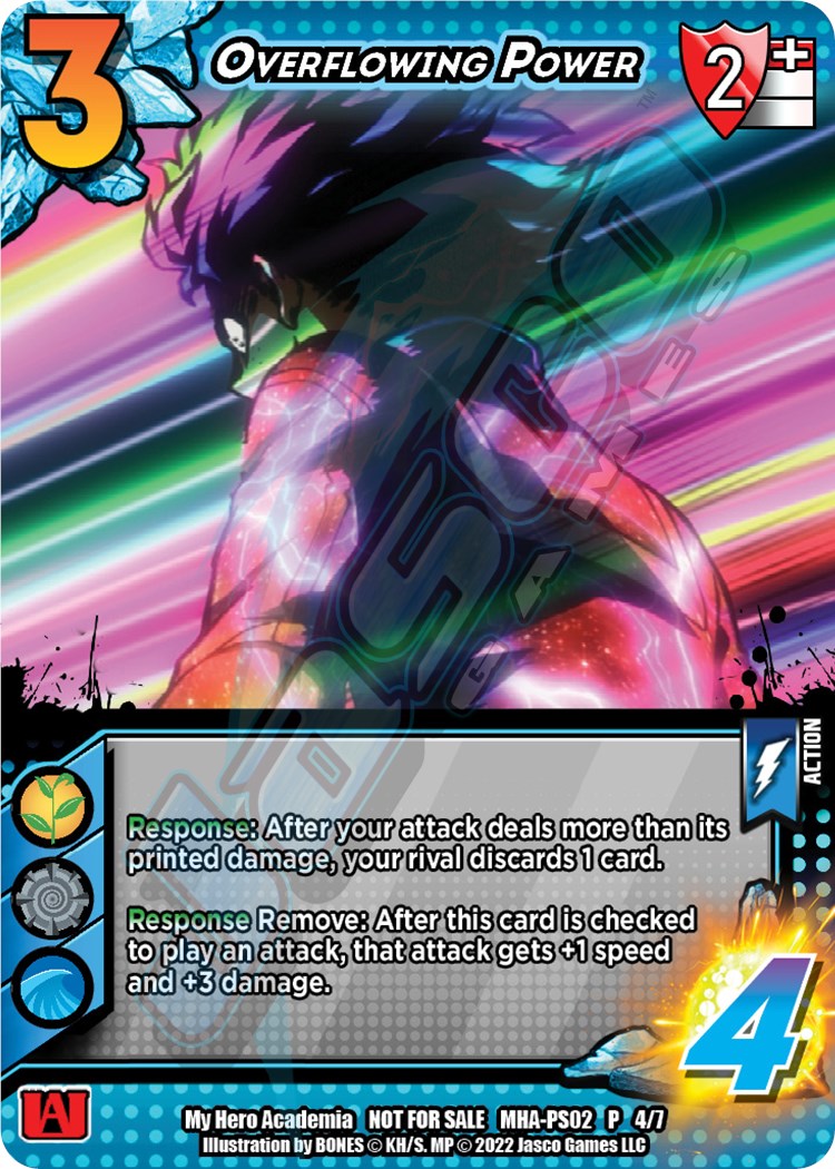 Overflowing Power [Crimson Rampage Promos] | Red Riot Games CA