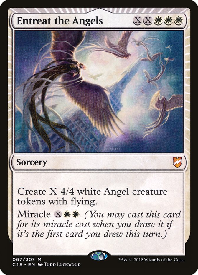 Entreat the Angels [Commander 2018] | Red Riot Games CA