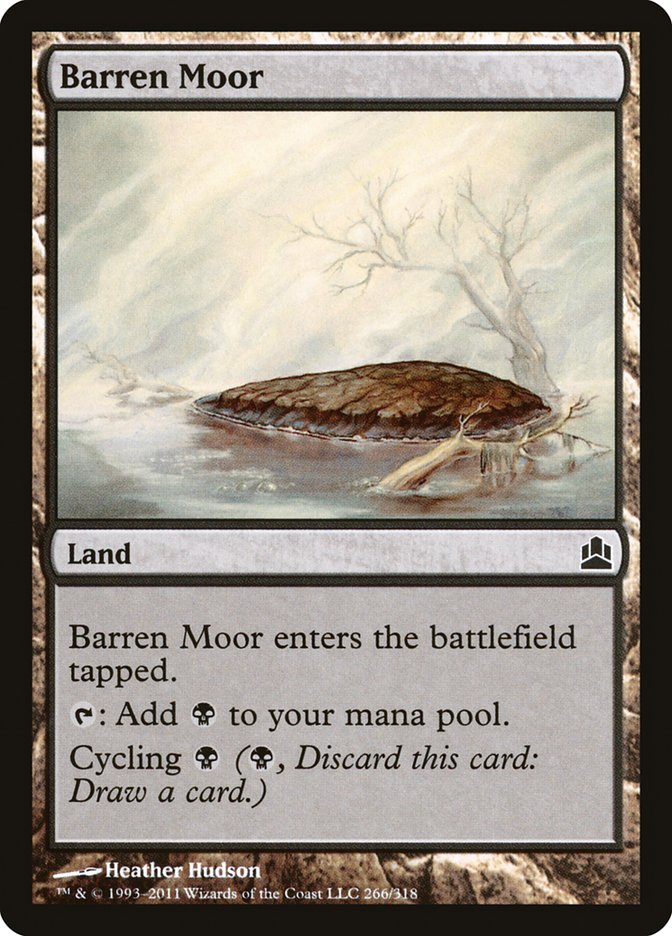 Barren Moor [Commander 2011] | Red Riot Games CA