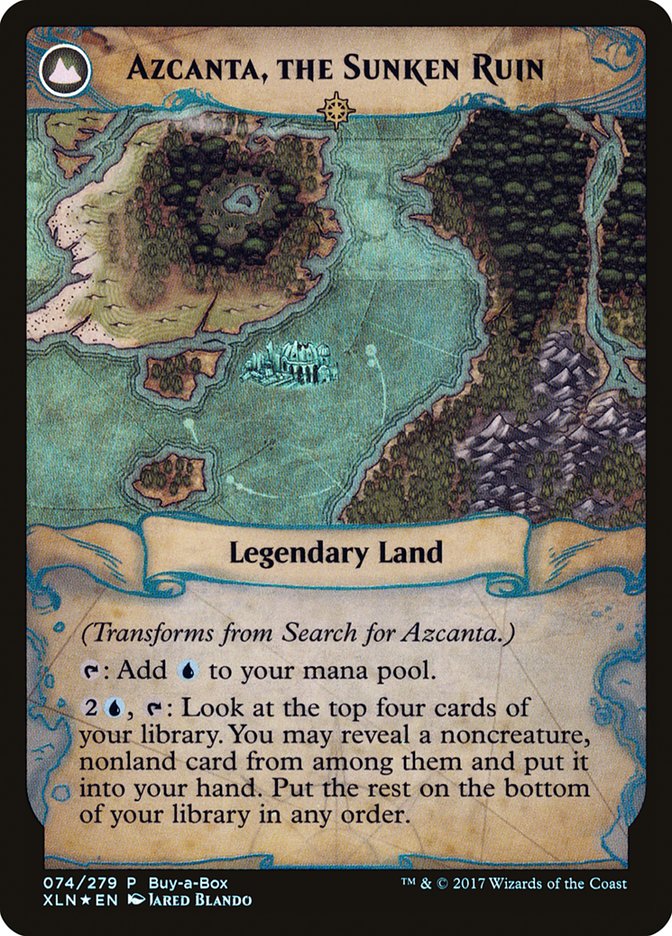 Search for Azcanta // Azcanta, the Sunken Ruin (Buy-A-Box) [Ixalan Treasure Chest] | Red Riot Games CA