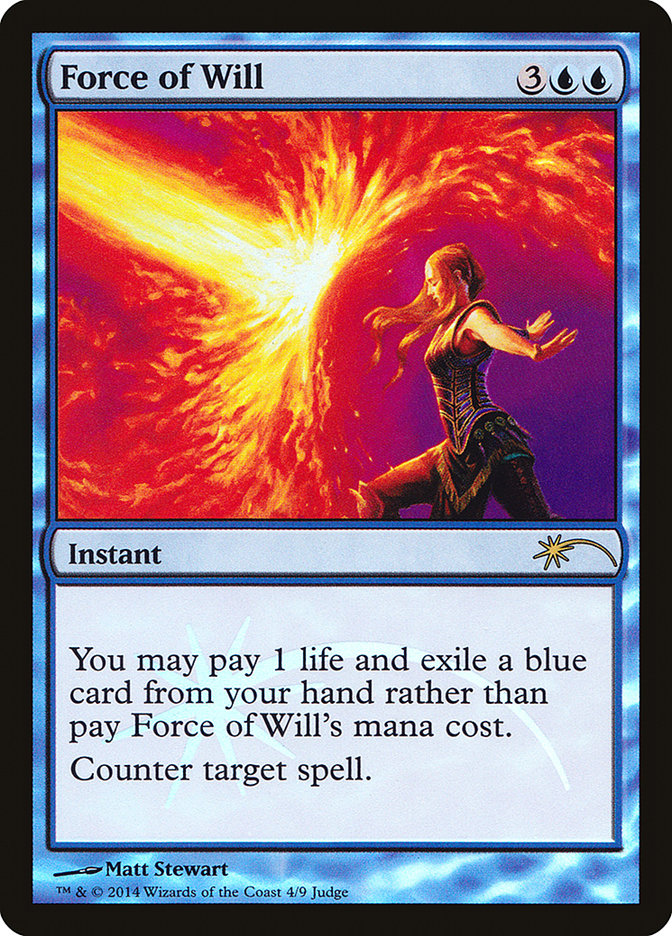 Force of Will [Judge Gift Cards 2014] | Red Riot Games CA