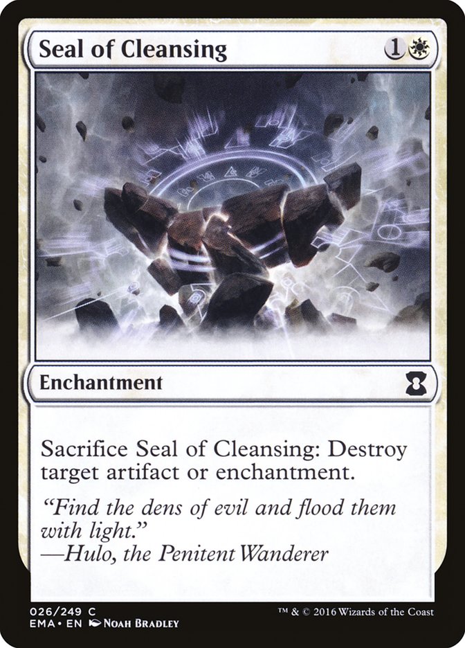 Seal of Cleansing [Eternal Masters] | Red Riot Games CA