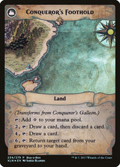 Conqueror's Galleon // Conqueror's Foothold (Buy-A-Box) [Ixalan Treasure Chest] | Red Riot Games CA