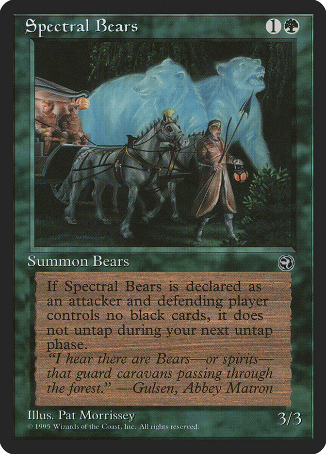 Spectral Bears [Homelands] | Red Riot Games CA
