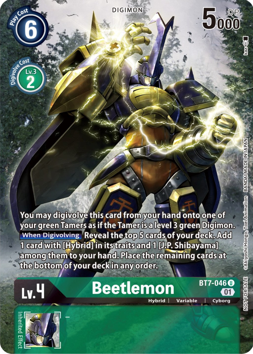 Beetlemon [BT7-046] (2nd Anniversary Frontier Card) [Next Adventure Promos] | Red Riot Games CA