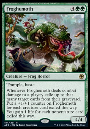 Froghemoth (Promo Pack) [Dungeons & Dragons: Adventures in the Forgotten Realms Promos] | Red Riot Games CA