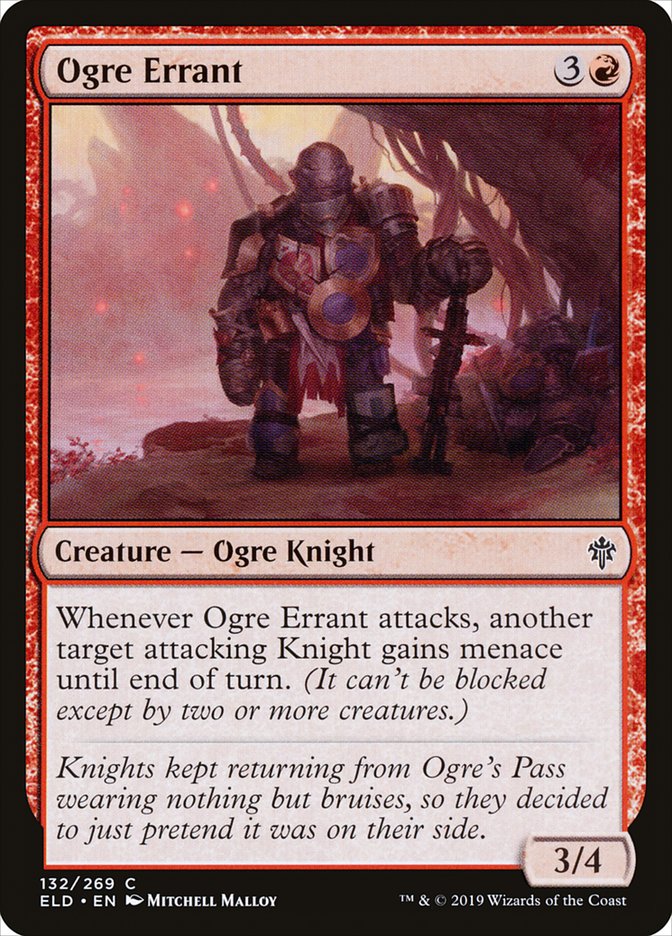 Ogre Errant [Throne of Eldraine] | Red Riot Games CA