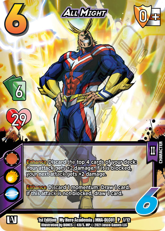 All Might (Unlimited) [Promo Cards]