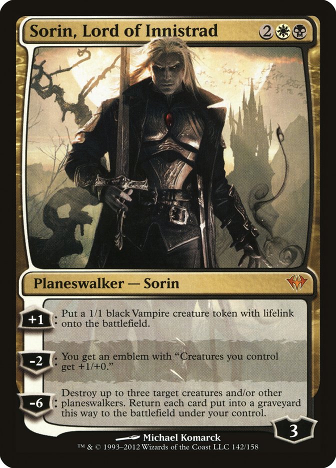 Sorin, Lord of Innistrad [Dark Ascension] | Red Riot Games CA