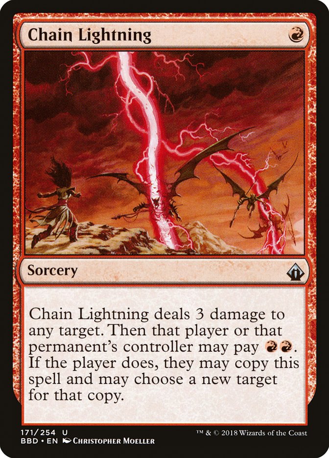 Chain Lightning [Battlebond] | Red Riot Games CA