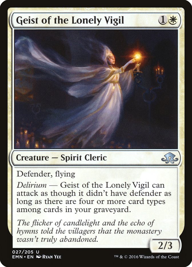 Geist of the Lonely Vigil [Eldritch Moon] | Red Riot Games CA