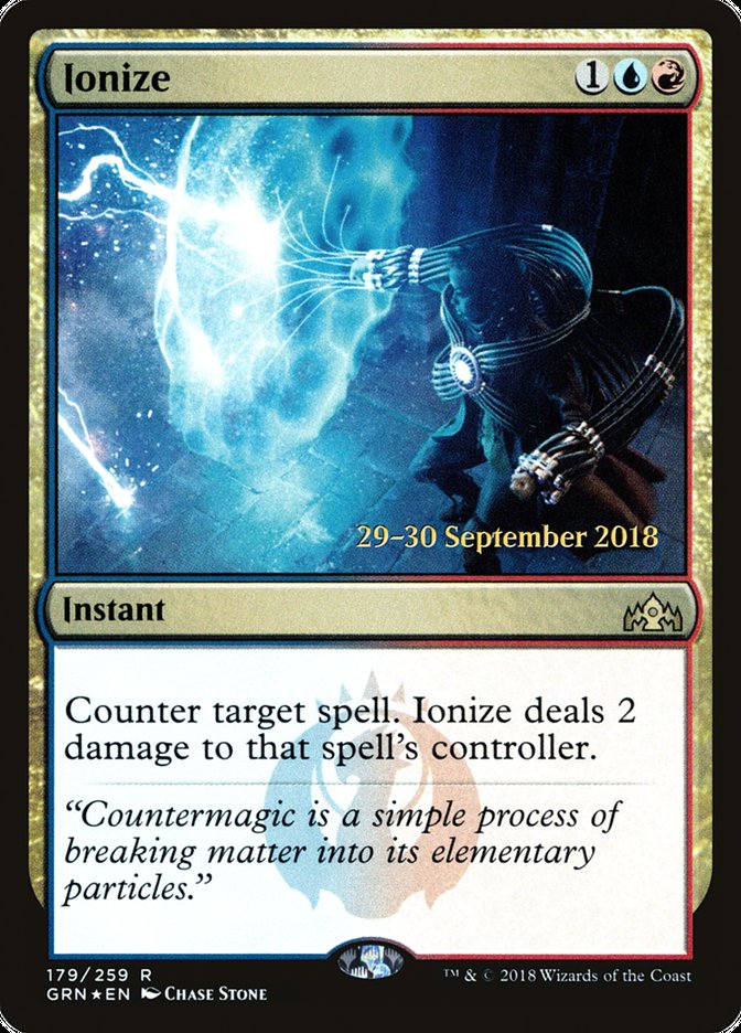 Ionize [Guilds of Ravnica Prerelease Promos] | Red Riot Games CA