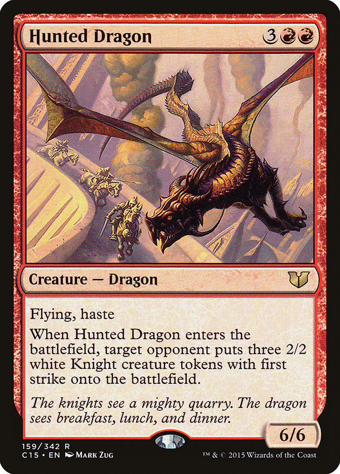 Hunted Dragon [Commander 2015] | Red Riot Games CA