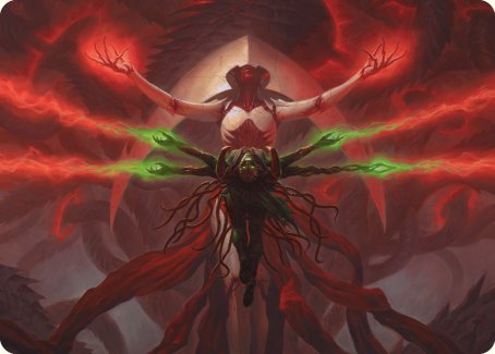 All Will Be One Art Card [Phyrexia: All Will Be One Art Series] | Red Riot Games CA