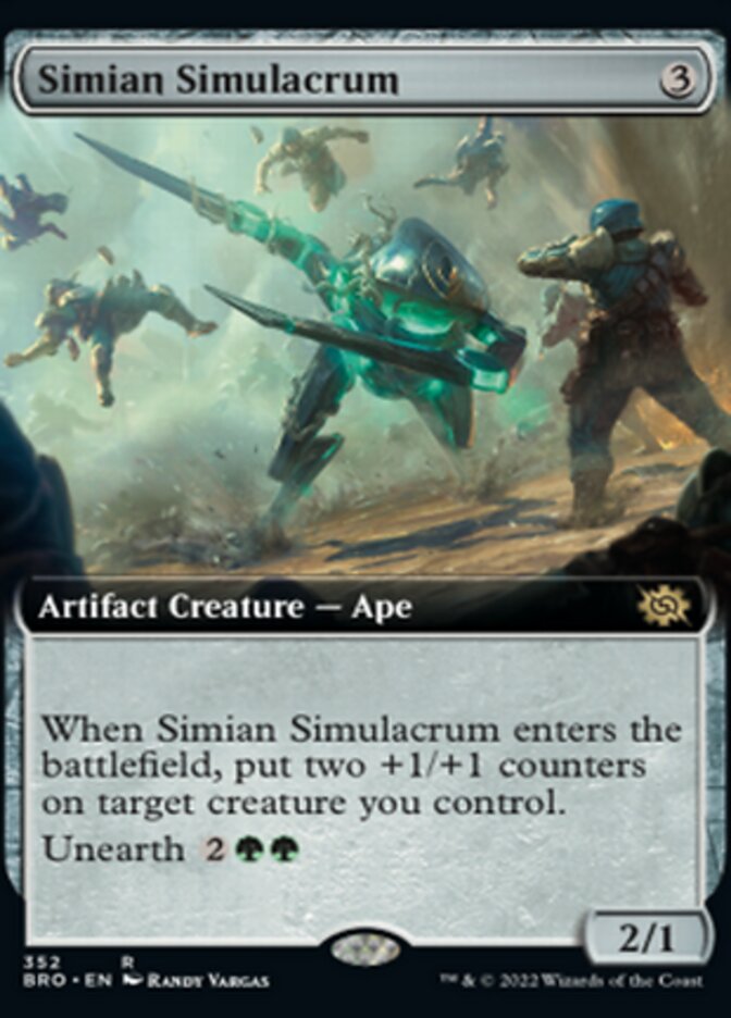 Simian Simulacrum (Extended Art) [The Brothers' War] | Red Riot Games CA