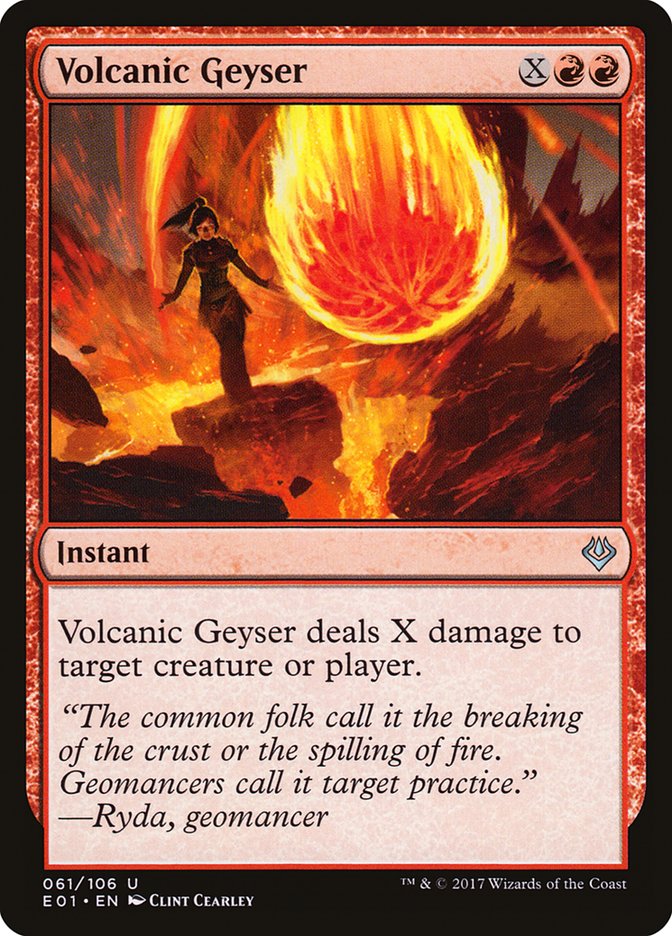 Volcanic Geyser [Archenemy: Nicol Bolas] | Red Riot Games CA