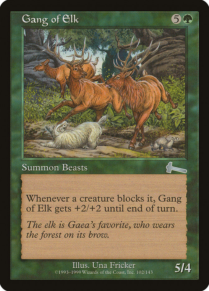 Gang of Elk [Urza's Legacy] | Red Riot Games CA