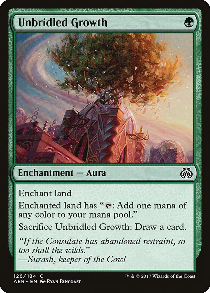 Unbridled Growth [Aether Revolt] | Red Riot Games CA